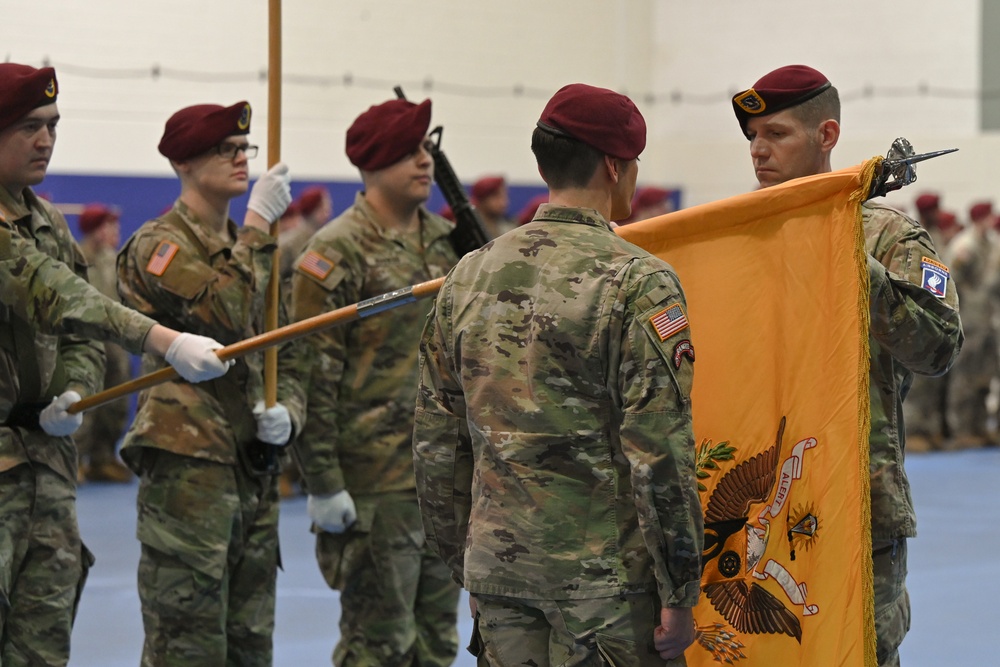 1-91 CAV Reflagging To 3-504 PIR