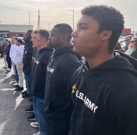 Army Recruits Prepare to Take the Oath of Enlistment