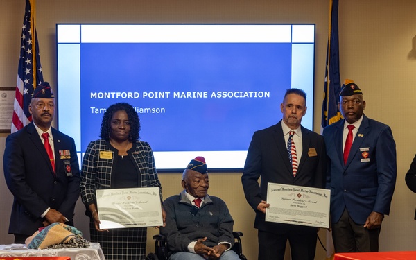 Montford Point Marine Oliver Diggs Celebrates 100th Birthday