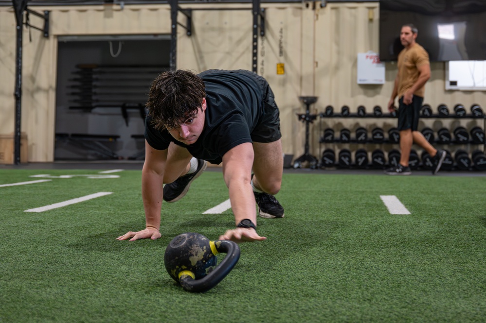 Exercise Bolt &amp; Dagger physical training