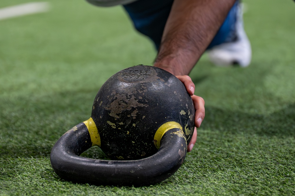 Exercise Bolt &amp; Dagger physical training