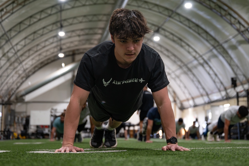 Exercise Bolt &amp; Dagger physical training