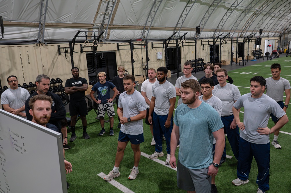 Exercise Bolt &amp; Dagger physical training