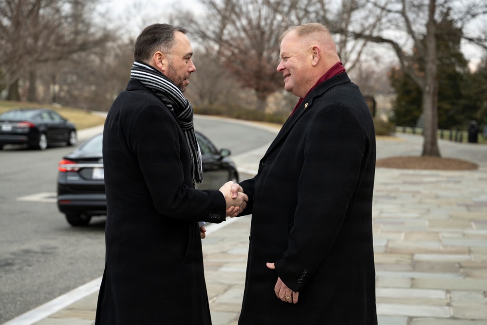 Belgian Deputy Prime Minister and Minister of Foreign Affairs Maxime Prévot Visits ANC for the 81st Battle of the Bulge Commemoration Ceremony