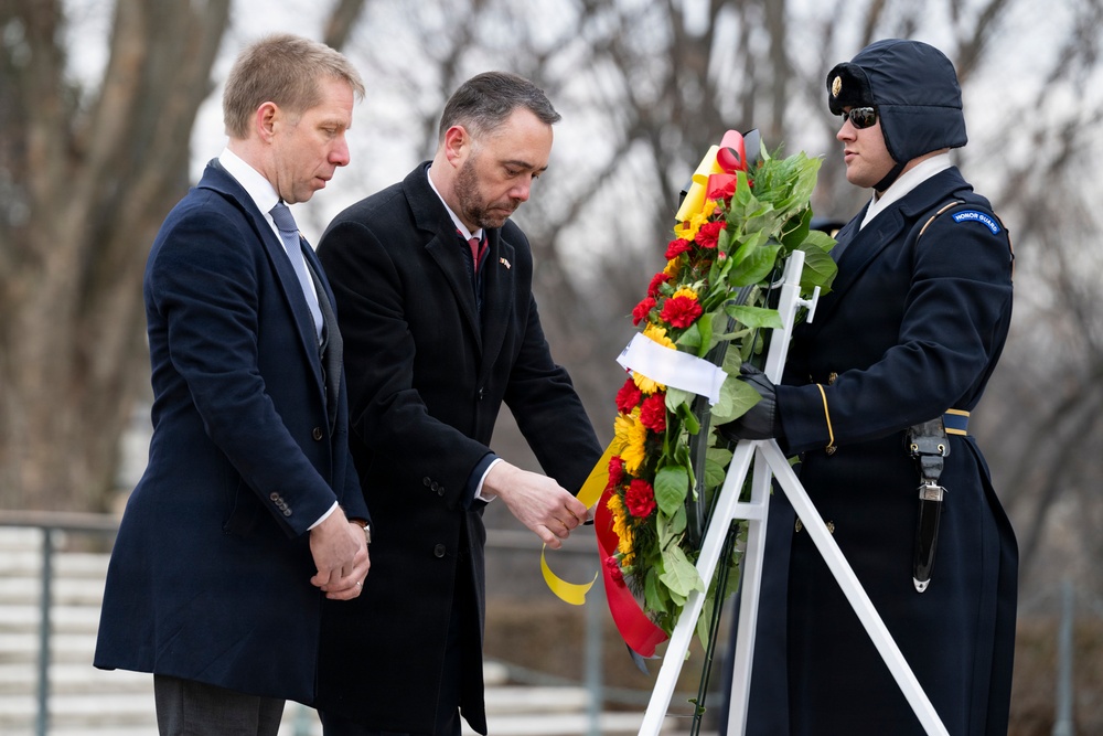 Belgian Deputy Prime Minister and Minister of Foreign Affairs Maxime Prévot Visits ANC for the 81st Battle of the Bulge Commemoration Ceremony