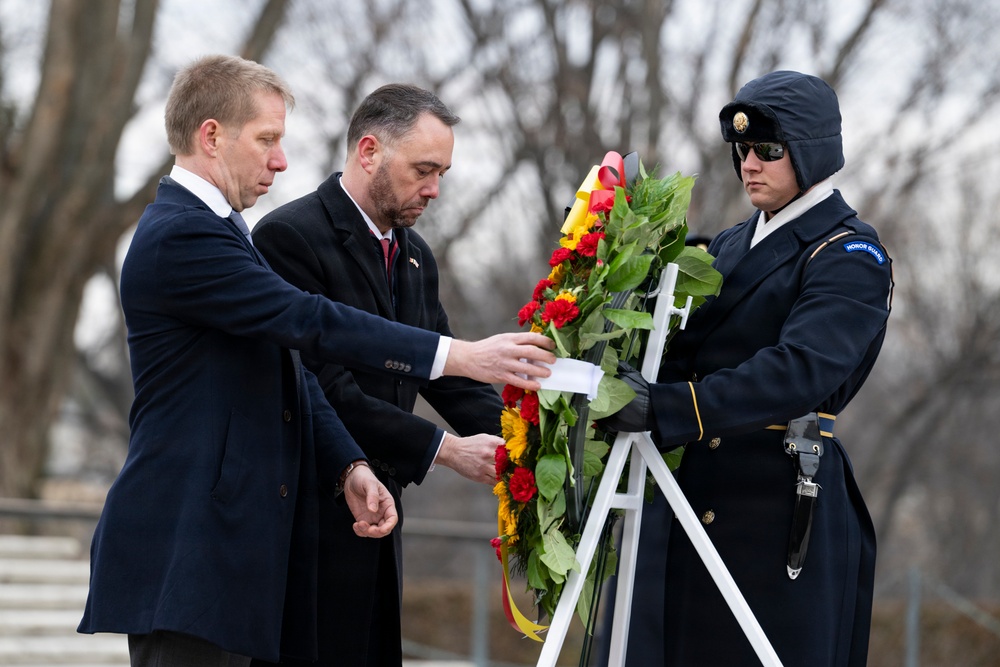 Belgian Deputy Prime Minister and Minister of Foreign Affairs Maxime Prévot Visits ANC for the 81st Battle of the Bulge Commemoration Ceremony