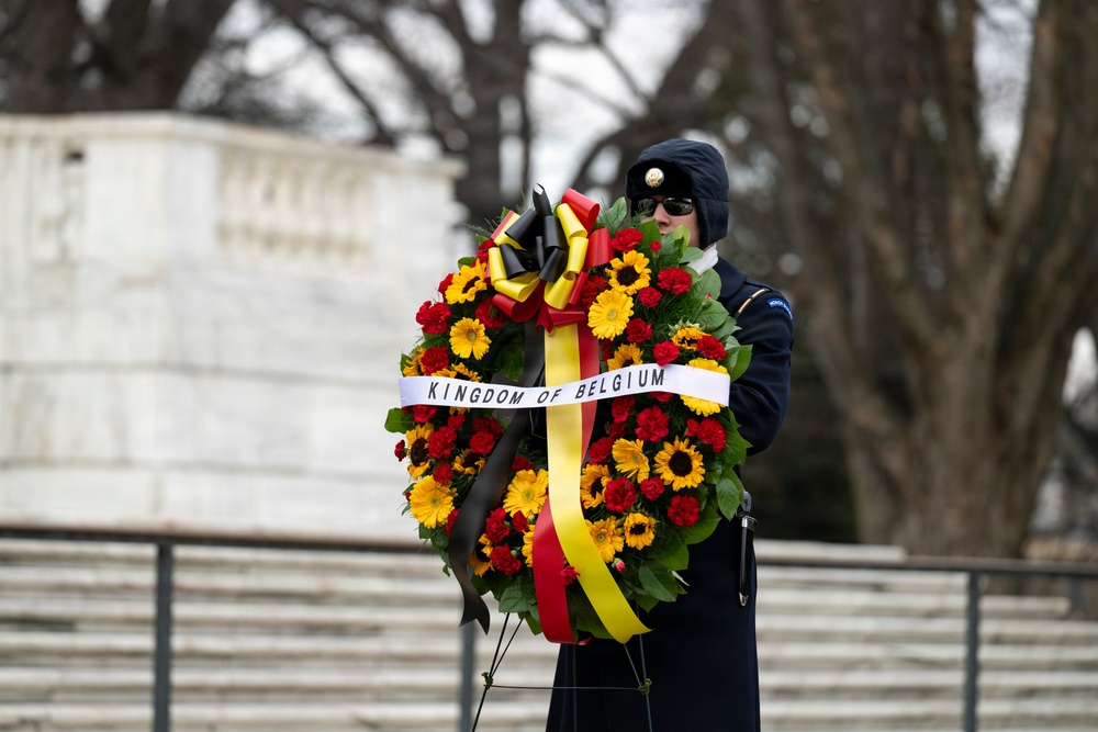 Belgian Deputy Prime Minister and Minister of Foreign Affairs Maxime Prévot Visits ANC for the 81st Battle of the Bulge Commemoration Ceremony