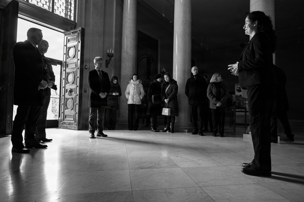 Belgian Deputy Prime Minister and Minister of Foreign Affairs Maxime Prévot Visits ANC for the 81st Battle of the Bulge Commemoration Ceremony