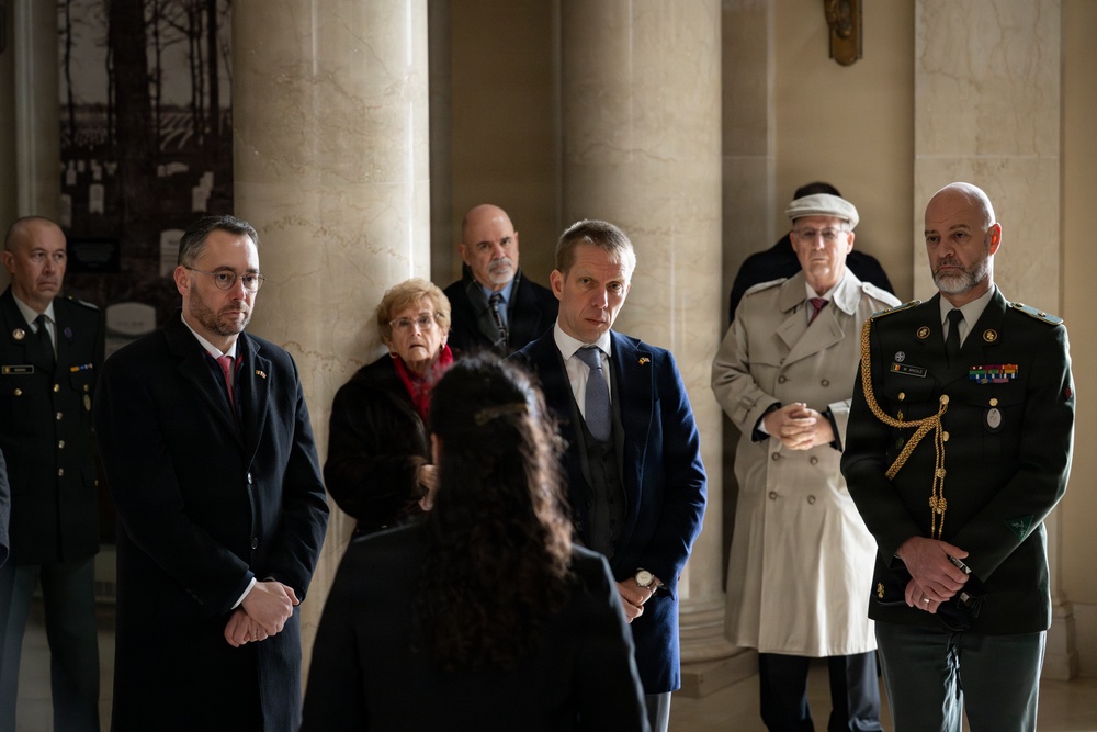Belgian Deputy Prime Minister and Minister of Foreign Affairs Maxime Prévot Visits ANC for the 81st Battle of the Bulge Commemoration Ceremony