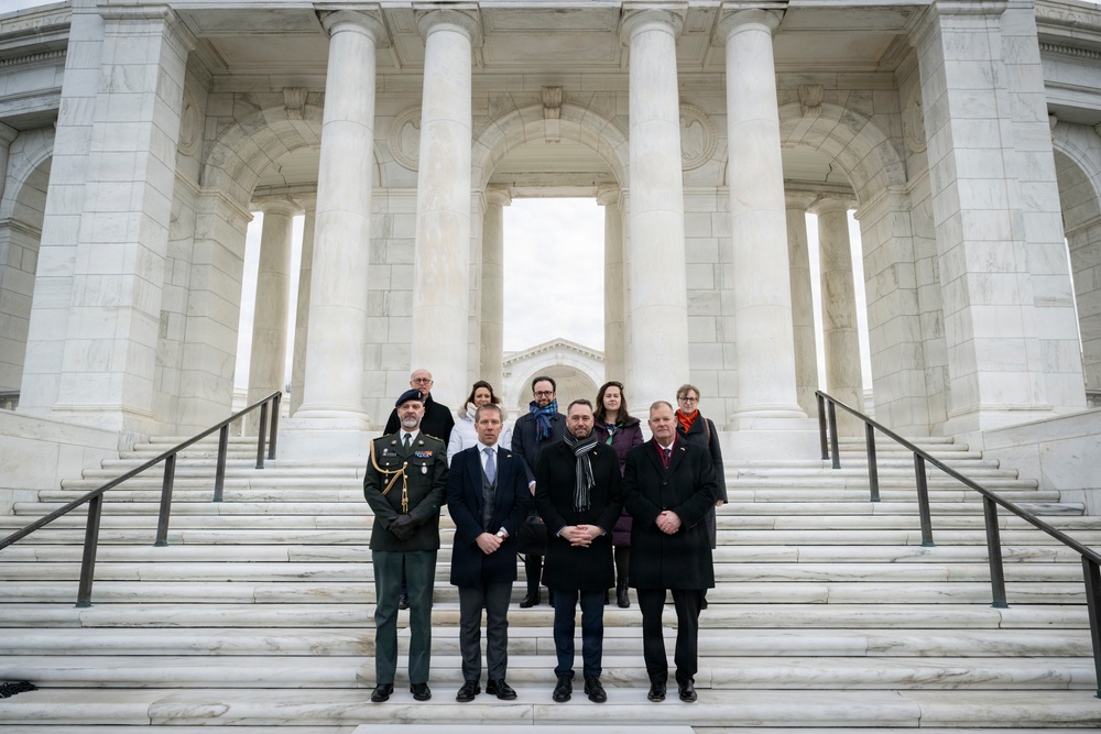Belgian Deputy Prime Minister and Minister of Foreign Affairs Maxime Prévot Visits ANC for the 81st Battle of the Bulge Commemoration Ceremony