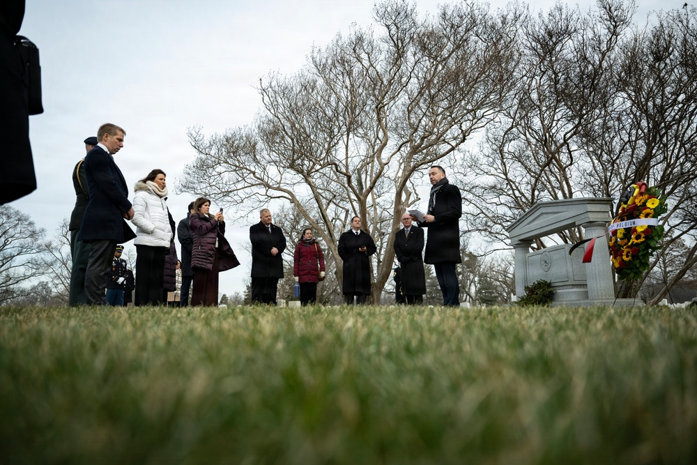 Belgian Deputy Prime Minister and Minister of Foreign Affairs Maxime Prévot Visits ANC for the 81st Battle of the Bulge Commemoration Ceremony