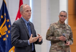 Defense Health Agency combat support mission, innovation success stories featured at headquarters leader All Hands
