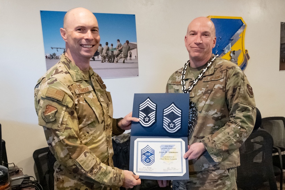 Team Holloman's 2026 chief master sergeant selects