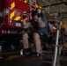 The 6th Civil Engineer Squadron Fire and Emergency Services flight physical training