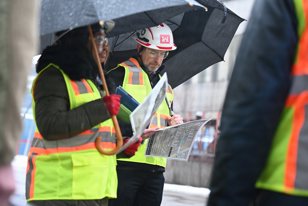 USACE Visitors Tour the Buffalo District