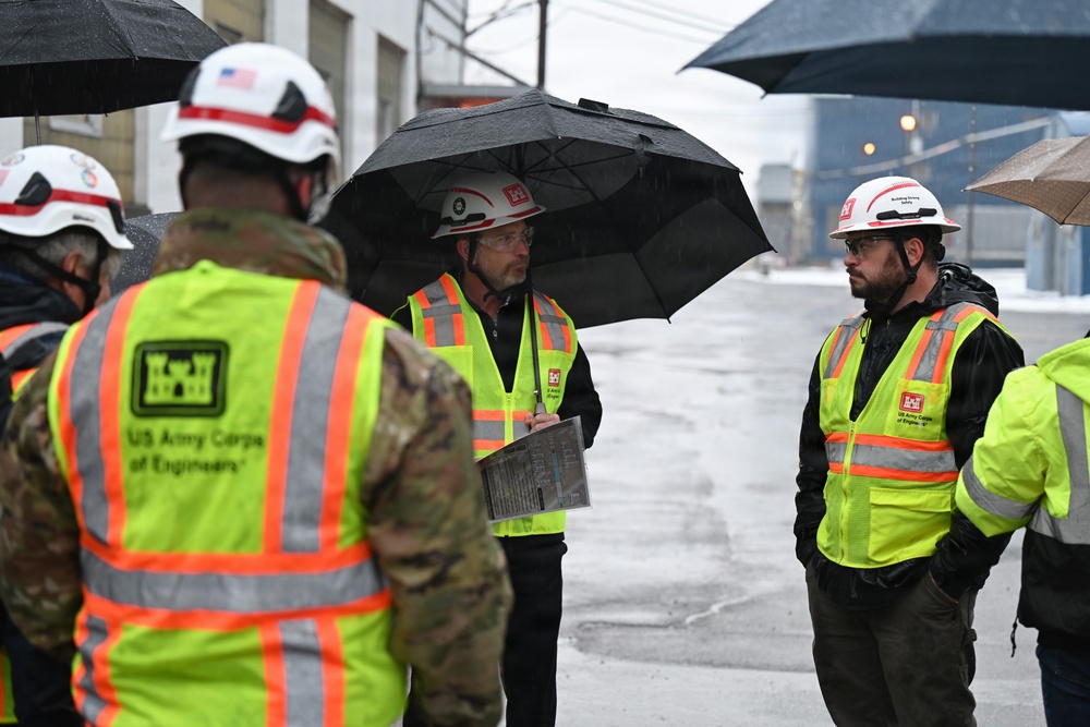 USACE Visitors Tour the Buffalo District