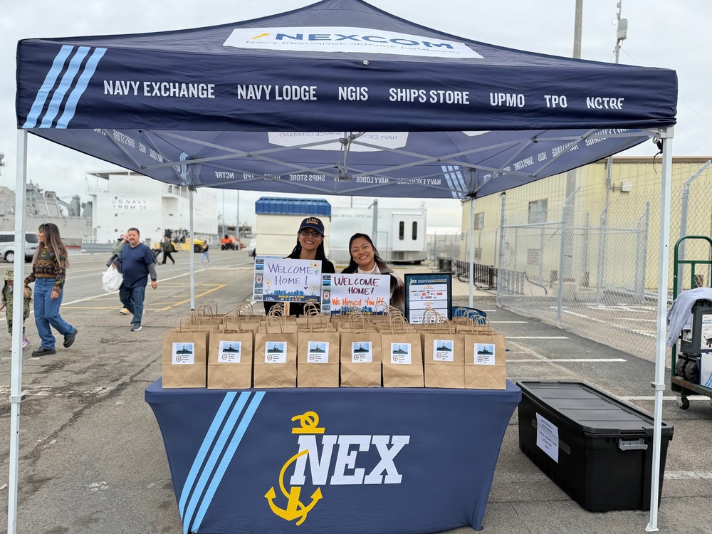 NEX San Diego welcomes home USS Fitzgerald