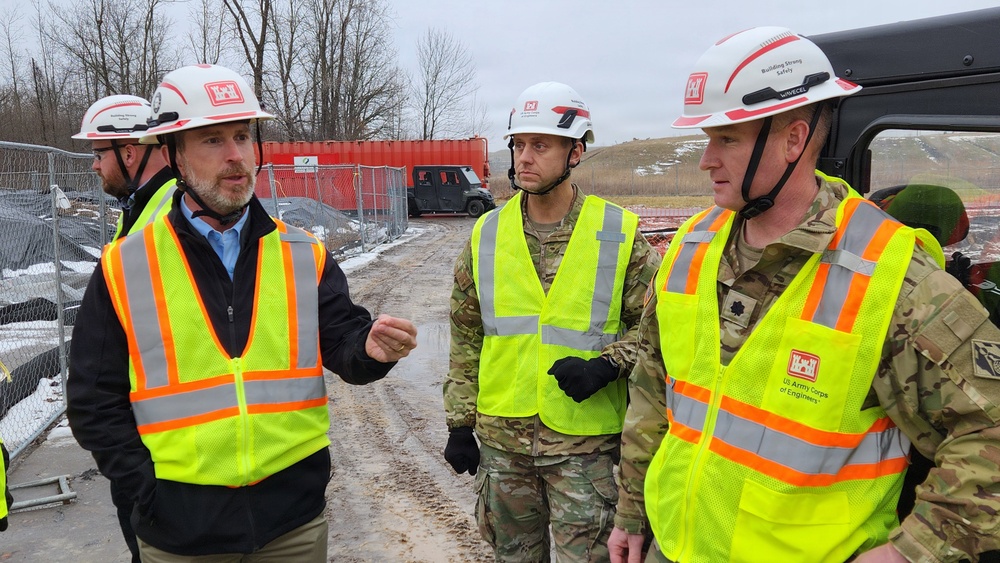USACE Visitors Tour the Buffalo District