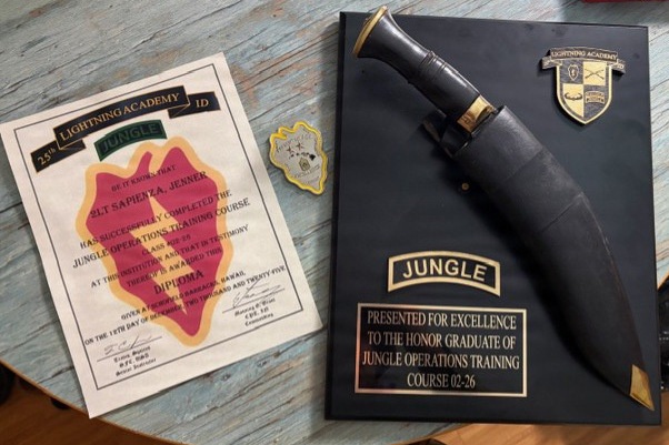 Into the Jungle: Washington Army Guard Officer Earns Jungle Tab