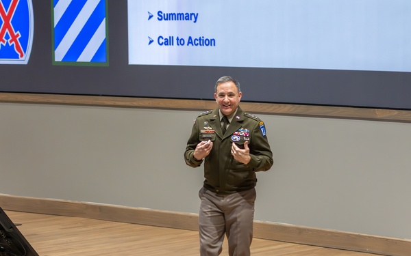 XVIII Airborne Corps Commanding General Speaks at the U.S. Army War College