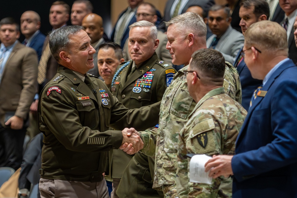 XVIII Airborne Corps Commanding General Speaks at the U.S. Army War College