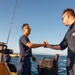 USCG Cutter Blackfin goes underway to patrol the Southern California coast