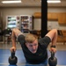 Soldier exercises during Holistic Health and Fitness course