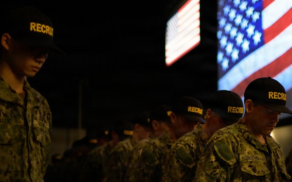 Recruit Training Command Capping Ceremony