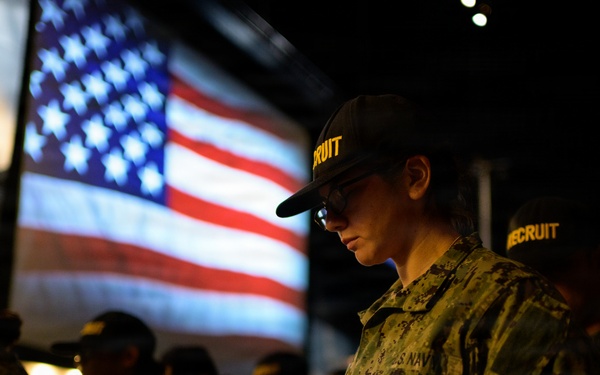 Recruit Training Command Capping Ceremony