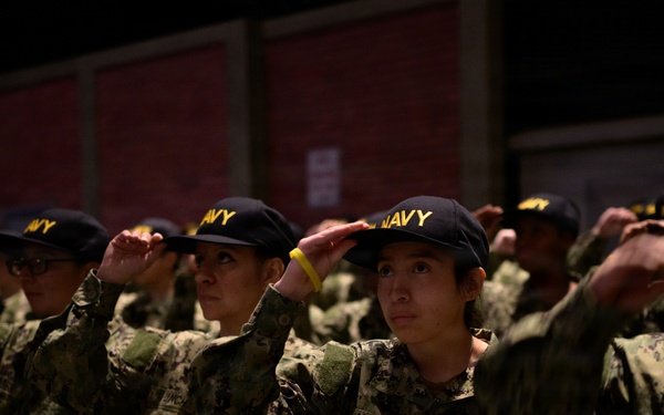 Recruit Training Command Capping Ceremony