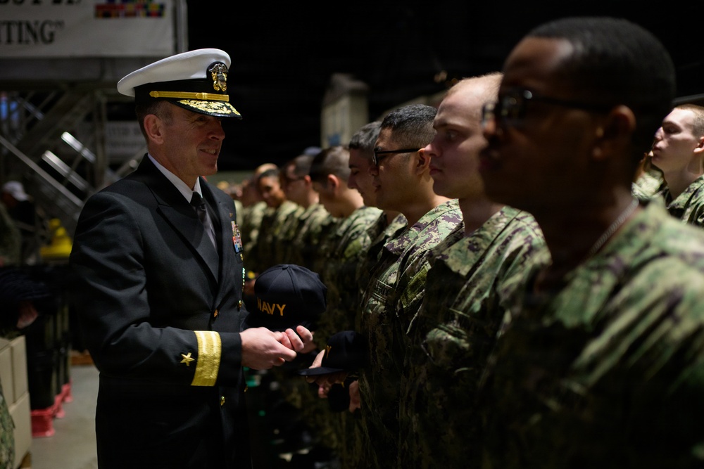 Recruit Training Command Capping Ceremony