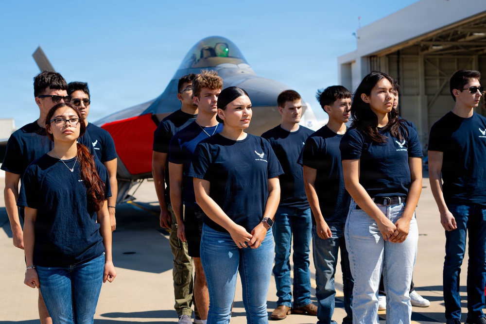 F-22 Raptor Aerial Demonstration Team performs at Wings Over South Texas 2025