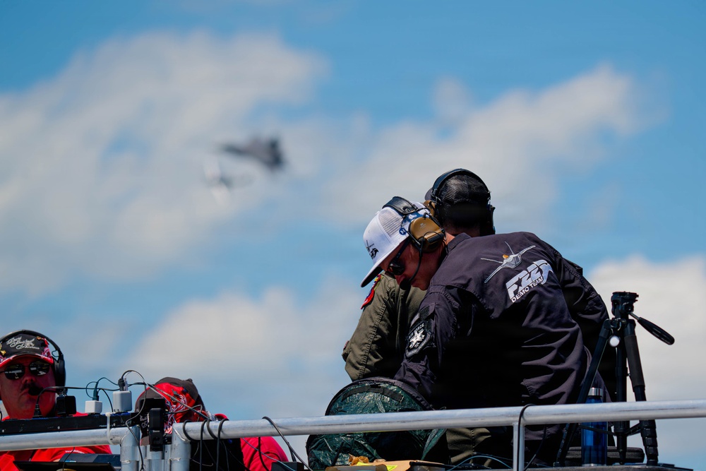 F-22 Raptor Aerial Demonstration Team performs at Wings Over South Texas 2025