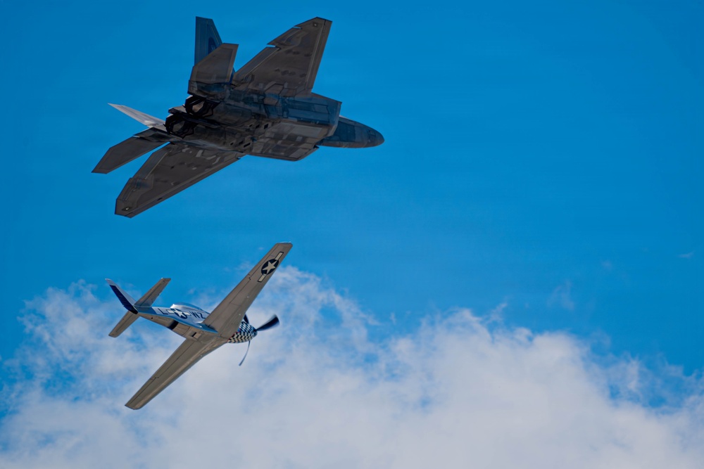 F-22 Raptor Aerial Demonstration Team performs at Wings Over South Texas 2025