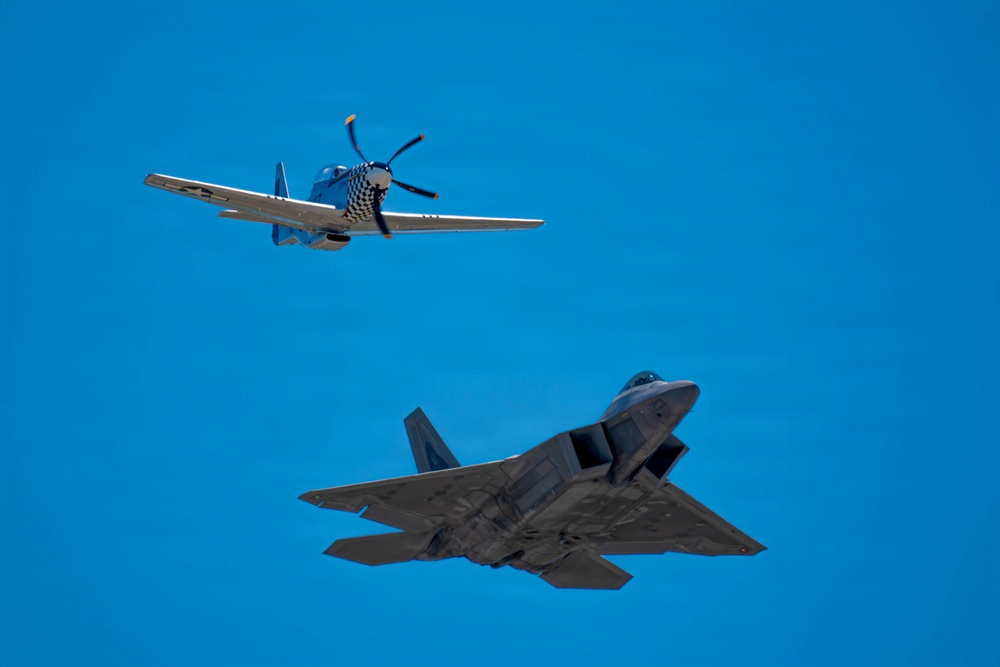 F-22 Raptor Aerial Demonstration Team performs at Wings Over South Texas 2025