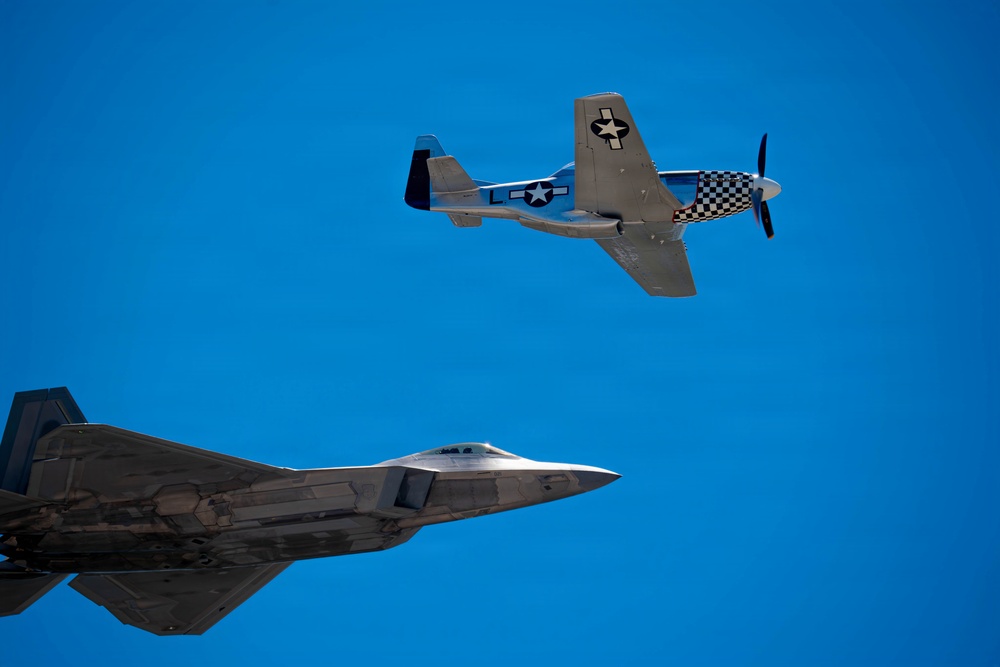 F-22 Raptor Aerial Demonstration Team performs at Wings Over South Texas 2025