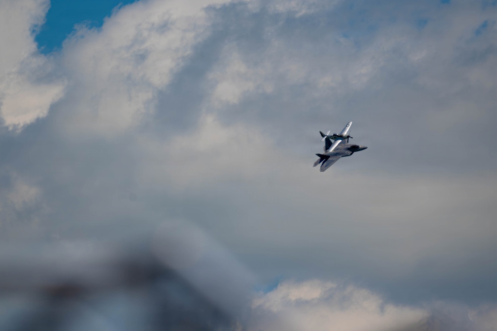 F-22 Raptor Aerial Demonstration Team performs at Wings Over South Texas 2025