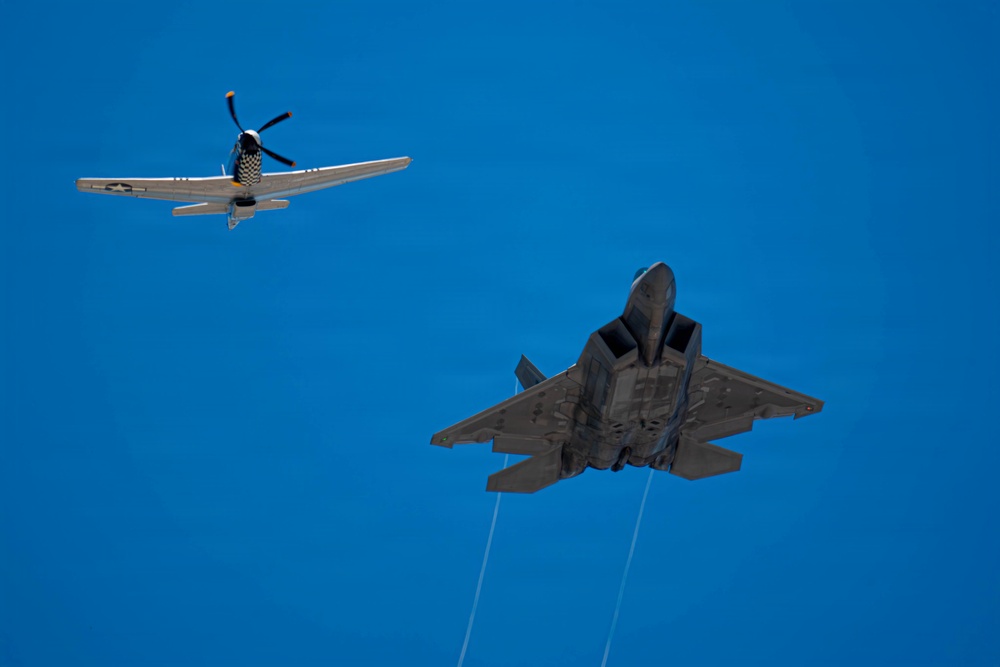 F-22 Raptor Aerial Demonstration Team performs at Wings Over South Texas 2025