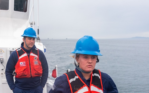 USCG Cutter Blackfin returns to homeport after a patrol off the coast of Southern California coast