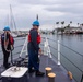 USCG Cutter Blackfin goes underway to patrol the Southern California coast