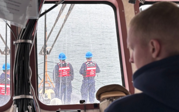 USCG Cutter Blackfin goes underway to patrol the Southern California coast