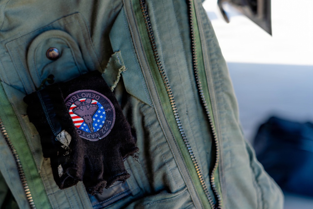 F-22 Raptor Aerial Demonstration Team performs at Wings Over South Texas 2025