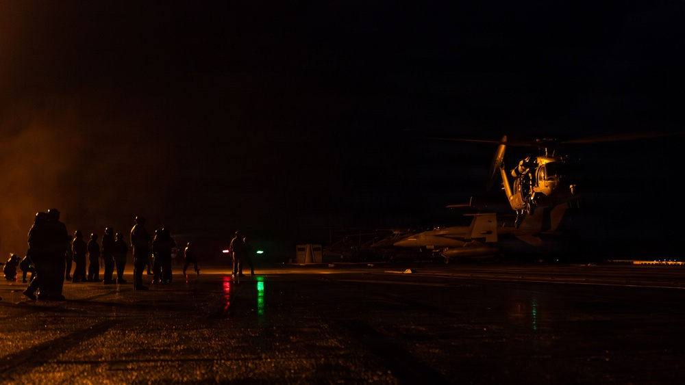 USS Gerald R. Ford (CVN 78) Right of Visit Boarding Operation