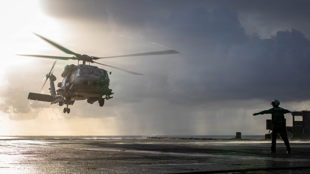 USS Gerald R. Ford (CVN 78) Right of Visit Boarding Operation