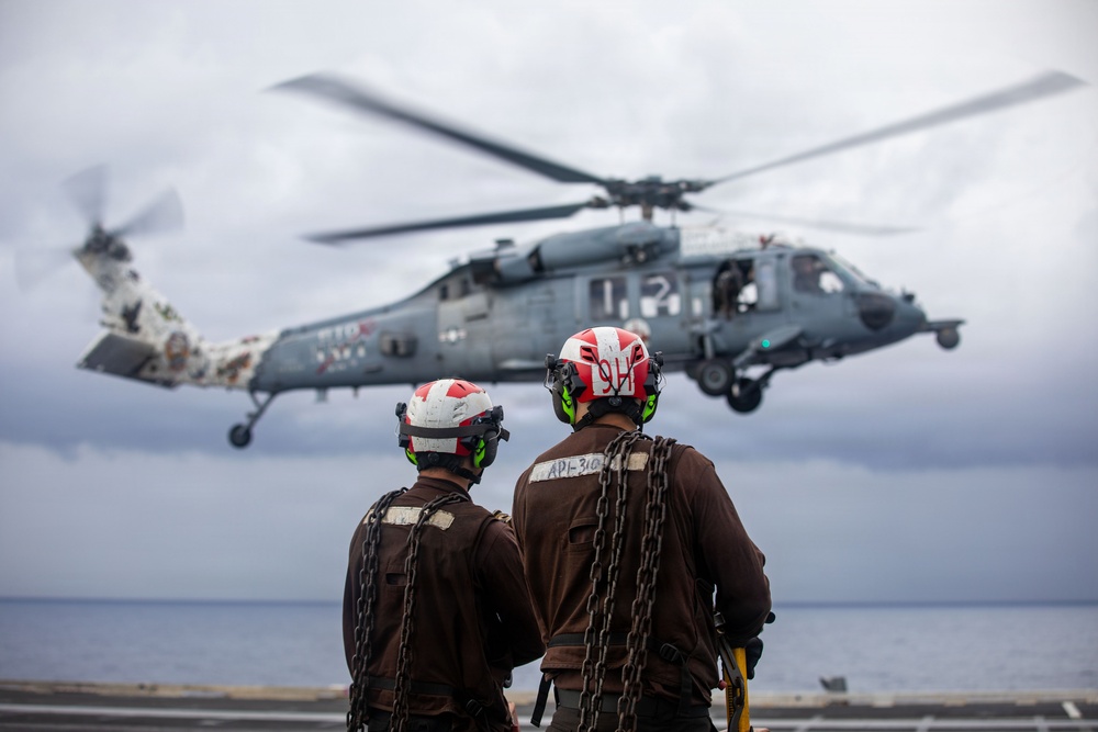USS Gerald R. Ford (CVN 78) Right of Visit Boarding Operation