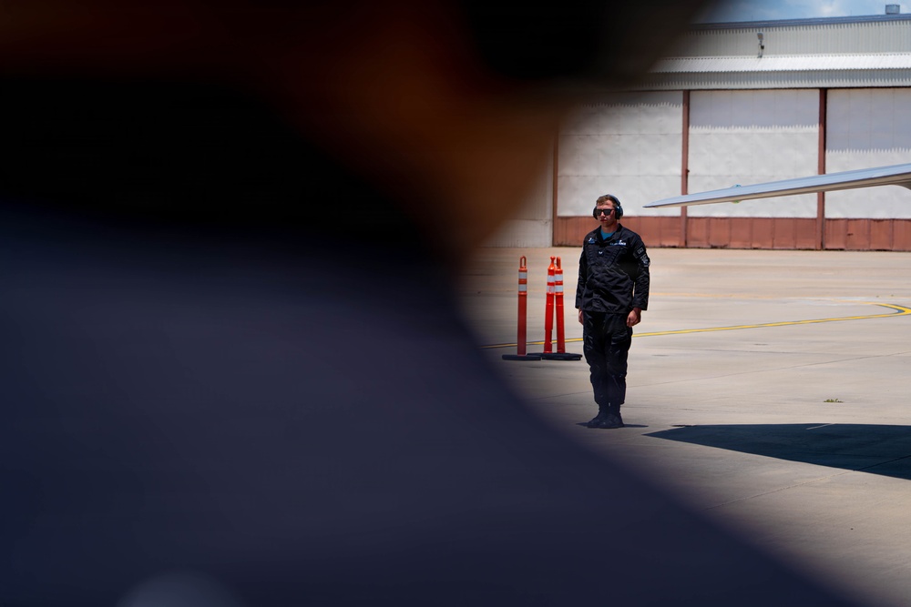 F-22 Raptor Aerial Demonstration Team performs at Wings Over South Texas 2025