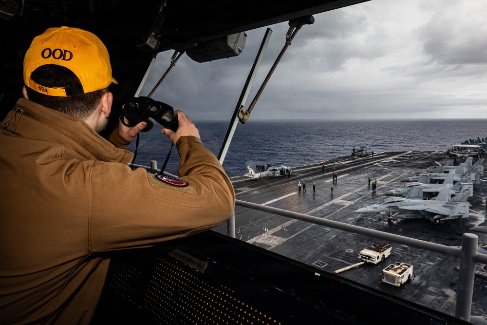 USS Gerald R. Ford (CVN 78) Right of Visit Boarding Operation