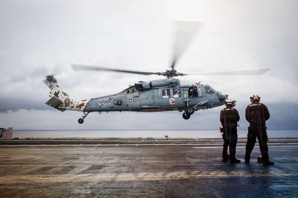 HSC-9 Right of Visit Boarding Operation