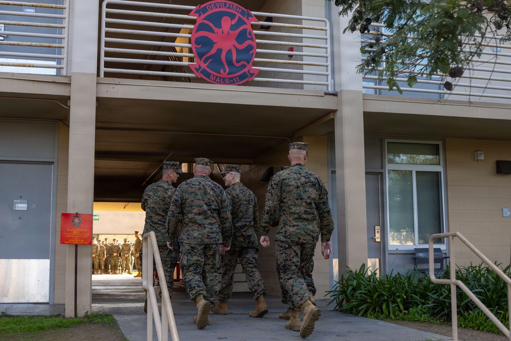 21st Chaplain of the Marine Corps visits 3rd MAW