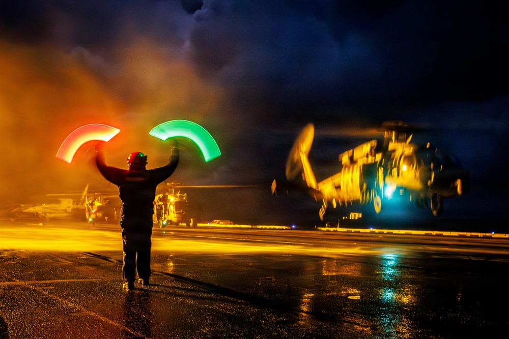 USS Gerald R. Ford (CVN 78) Right of Visit Boarding Operation